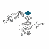 OEM 2013 Hyundai Veloster Air Filter Diagram - 2SF79-AQ000