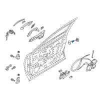 OEM 2020 Nissan Sentra Screw Diagram - 80498-JK10A