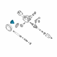 OEM Ford Ranger Differential Case Diagram - F77Z-3204-AA