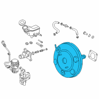 OEM 2015 Kia Soul Booster Assy-Brake Diagram - 59110B2880