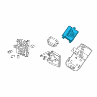 OEM 2010 Chevrolet Colorado Fuel Pump Flow Control Module Diagram - 20877116