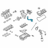 OEM 2009 Ford Flex Inlet Tube Diagram - 7T4Z-6622-C