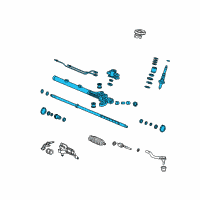 OEM 2004 Acura TSX Rack, Power Steering Diagram - 53601-SEC-A04