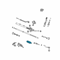 OEM 2007 Acura TSX Dust Seal, Tie Rod Diagram - 53534-SEA-G02