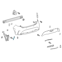 OEM 2020 Toyota Corolla Reflector Diagram - 81910-12140