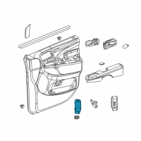 OEM 2014 Dodge Grand Caravan Switch-Front Door Diagram - 68298866AA