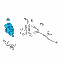 OEM 2012 Infiniti M35h Pump Assy-Electric Power Steering Diagram - 49110-1MG0A