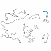 OEM 2019 Ford Taurus PCV Hose Diagram - FB5Z-6A664-A