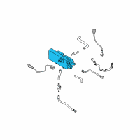OEM 2009 Kia Spectra CANISTER Assembly Diagram - 314202F500SJ