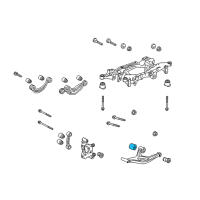 OEM 2012 Buick LaCrosse Lower Control Arm Inner Bushing Diagram - 13239620