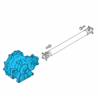 OEM 2020 Kia Stinger Differential Assembly-Front Diagram - 4740047030