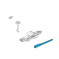 OEM 2008 Mercury Grand Marquis Wrench Diagram - 6W7Z-17032-A