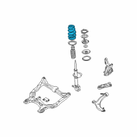 OEM 2006 Nissan Altima Spring-Front Diagram - 54010-8J002