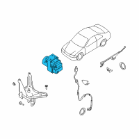 OEM Nissan Maxima Abs Pump And Motor Assembly Diagram - 47660-5Y713