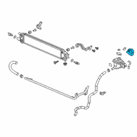 OEM 2022 Honda Insight HOSE, PCU OUTLET Diagram - 1J403-6L2-A00