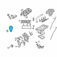 OEM 2018 Jeep Wrangler Chain-Timing Secondary Diagram - 5047963AB