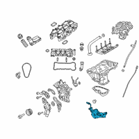 OEM 2021 Chrysler Pacifica Pump-Engine Oil Diagram - 68297857AK