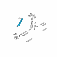 OEM 2008 Hyundai Santa Fe Trim Assembly-Front Pillar LH Diagram - 85810-0W010-J4