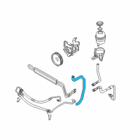 OEM 2009 BMW X3 Suction Hose Diagram - 32-41-3-420-541