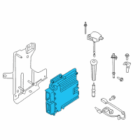 OEM Ford Edge ECM Diagram - K2GZ-12A650-AANP