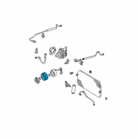 OEM 1999 Toyota Solara Rotor Diagram - 88412-33010