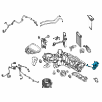 OEM 2016 Ford F-350 Super Duty Motor Diagram - BC3Z-19E616-F