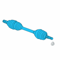 OEM 2019 Chevrolet Cruze Axle Assembly Diagram - 39092969