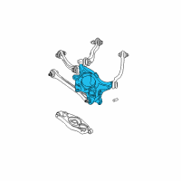 OEM Dodge Challenger Knuckle-Rear Diagram - 68248387AA