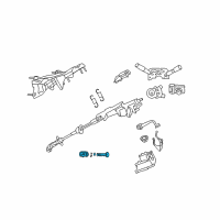 OEM 2017 Jeep Wrangler Cylinder-Ignition Lock Diagram - 5179511AA