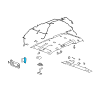 OEM 2009 GMC Yukon Lens Diagram - 15853951