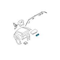 OEM 2005 Hyundai Tucson Sensor Assembly-Front Impact Diagram - 95930-2E000