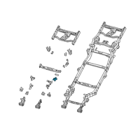 OEM 2020 Jeep Wrangler Bracket-Lower Control Arm Diagram - 68407984AA