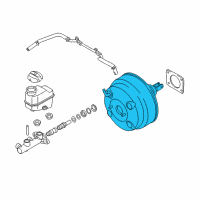 OEM 2015 Hyundai Equus Booster Assembly-Vacuum Diagram - 59110-3T000