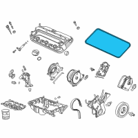 OEM Honda Accord Gasket Set, RR. Head Cover Diagram - 12050-RCJ-A00