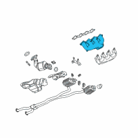 OEM 2013 Cadillac CTS Manifold Diagram - 12611322