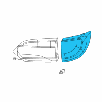 OEM 2020 Chrysler Voyager Lamp-Tail Diagram - 68229027AF