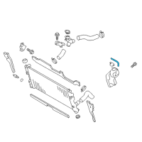 OEM Scion Overflow Hose Diagram - SU003-01191