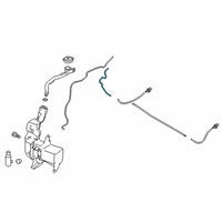 OEM 2018 Honda Civic Tube (620) Diagram - 76879-TGH-A01