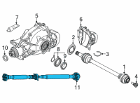 OEM 2019 BMW X7 DRIVE SHAFT AUTOMATIC TRANSM Diagram - 26-10-8-487-411