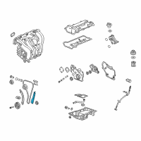 OEM 2005 Pontiac Grand Am Lower Guide Diagram - 13104978