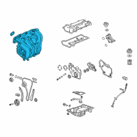 OEM 2007 Pontiac Solstice Intake Manifold Diagram - 12587878