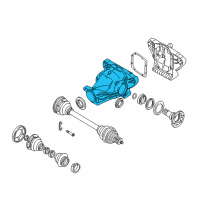 OEM 2002 BMW Z8 Differential Diagram - 33-10-7-504-850