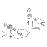 OEM 2007 Chrysler Crossfire Valve-Fuel Vapor Shut Off Diagram - 5139881AC