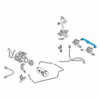 OEM Chrysler Crossfire Hose Diagram - 5097831AA