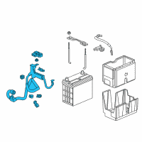 OEM 2018 Honda CR-V Cable Assembly, Starter Diagram - 32410-TLA-A00