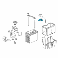 OEM 2020 Honda CR-V Sensor, Battery Diagram - 38920-TBA-A02