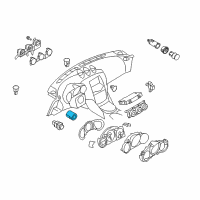 OEM 2016 Nissan 370Z Switch Unit-Ignition Diagram - 25151-1LB0A