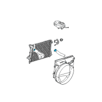 OEM 2003 Dodge Ram 2500 Clamp-Hose Diagram - 55037660AA