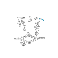 OEM Cadillac DTS Brace-Transaxle Diagram - 12593802