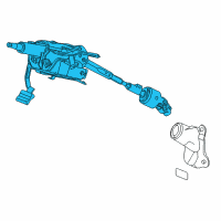 OEM Acura TSX Column Assembly, Steering Diagram - 53200-TL2-A03